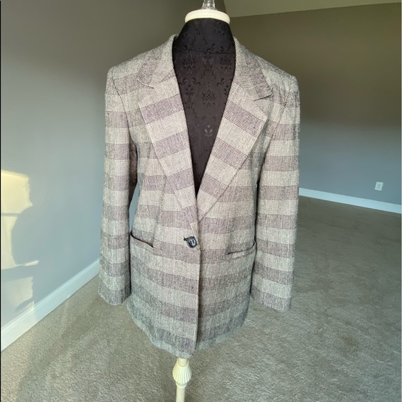 Focus 2000 100% Silk Blazer - Picture 1 of 3
